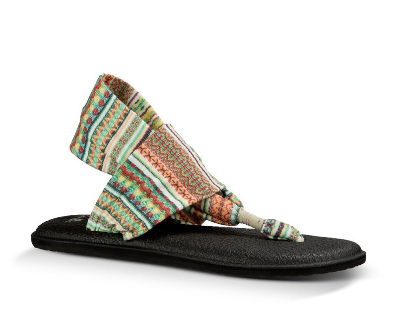 Sandale Sanuk Yoga Sling 2 Prints Femme - Multicolore MTCPZJ938